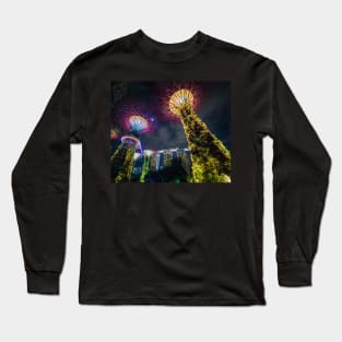 Marina Bay Sands Flowers by the Bay Long Sleeve T-Shirt